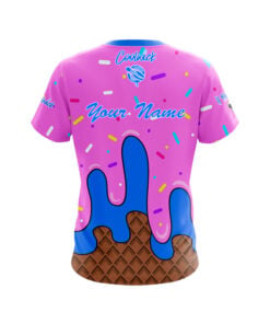 Alternative view of 12Bagger Ice Cream and Sprinkles CoolWick Bowling Jersey