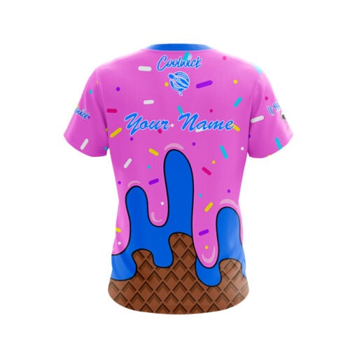 12Bagger Ice Cream and Sprinkles CoolWick Bowling Jersey - Image 2