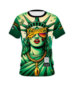 12Bagger Lady Liberty CoolWick Bowling Jersey