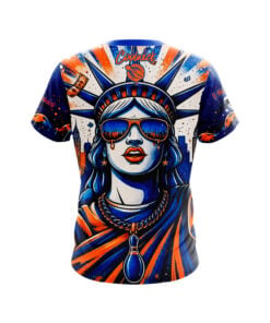Alternative view of 12Bagger Metro Lady Liberty CoolWick Bowling Jersey