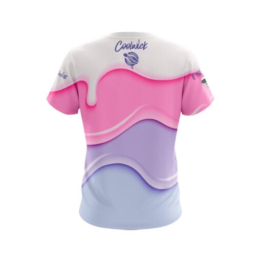 12Bagger Frosting Drip CoolWick Bowling Jersey - Image 2
