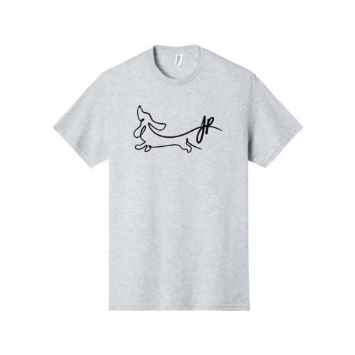 Jacqueline Rollins Dachshund Logo CoolWick Bowling T-Shirt - Image 10
