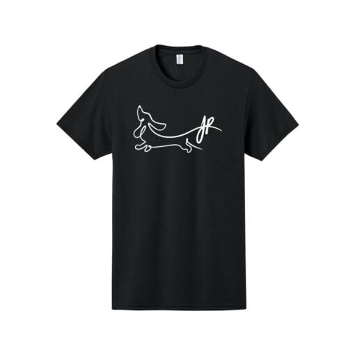Jacqueline Rollins Dachshund Logo CoolWick Bowling T-Shirt - Image 9