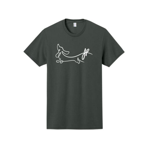 Jacqueline Rollins Dachshund Logo CoolWick Bowling T-Shirt - Image 8
