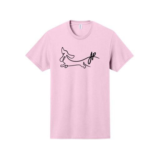 Jacqueline Rollins Dachshund Logo CoolWick Bowling T-Shirt - Image 7