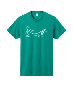 Jacqueline Rollins Dachshund Logo CoolWick Bowling T-Shirt