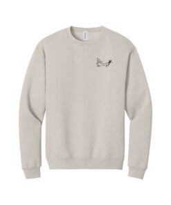 Jacqueline Rollins Dachshund Bowling CoolWick Embroidered Crewneck Sweatshirt