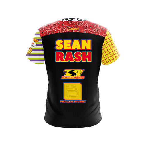 BowlersMart Sean Rash Space Cowboy CoolWick Bowling Jersey - Image 2