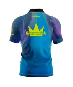 Alternative view of Brunswick Combat Solid Fast Track CoolWick Bowling Jersey