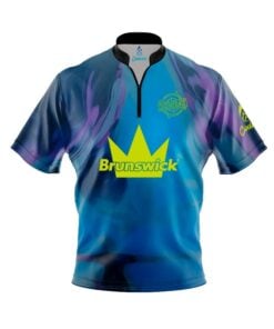 Brunswick Combat Solid Fast Track CoolWick Bowling Jersey