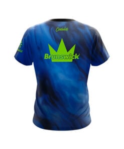 Alternative view of Brunswick Warning Alert Semi-Custom CoolWick Bowling Jersey