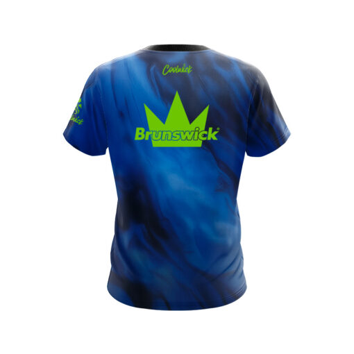 Brunswick Warning Alert Semi-Custom CoolWick Bowling Jersey - Image 2