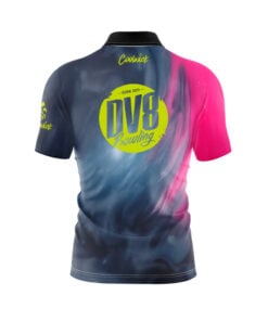 Alternative view of DV8 Intense Collision Fast Track CoolWick Bowling Jersey