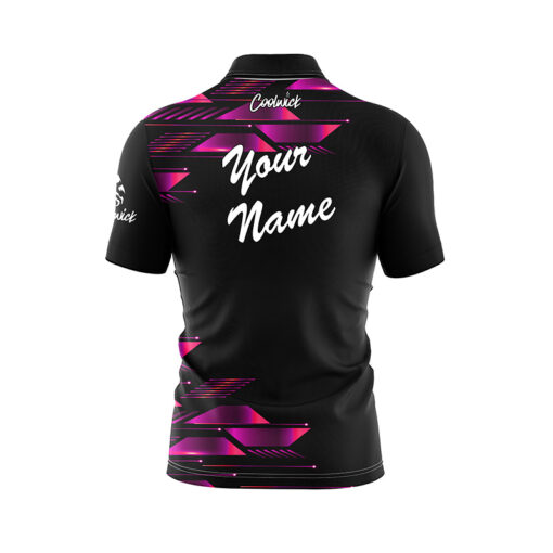 Sunset Luxury Strikes Fast Track CoolWick Bowling Jersey - Image 3