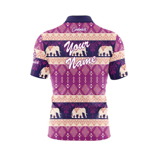 Elefante es Grande Fast Track CoolWick Bowling Jersey - Image 3