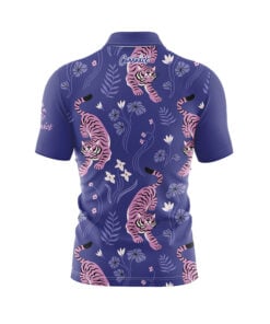 Alternative view of Floral Tiger Fast Track CoolWick Bowling Jersey