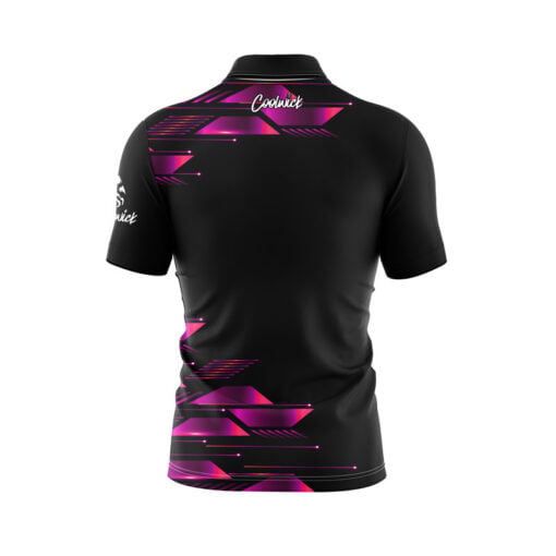 Sunset Luxury Strikes Fast Track CoolWick Bowling Jersey - Image 2