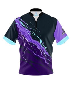 Violet Voltage Fast Track CoolWick Bowling Jersey