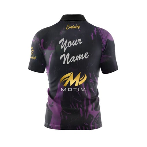 Motiv Jackal Ghost V2 Fast Track CoolWick Bowling Jersey - Image 3