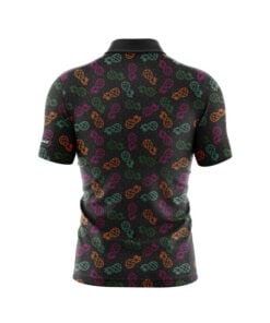 Alternative view of CoolWick Pineapple Tropics Everyday Button Polo