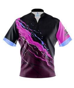 Magenta Voltage Fast Track CoolWick Bowling Jersey