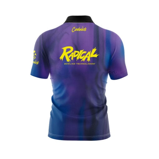 Radical Evil Eye Pearl Fast Track CoolWick Bowling Jersey - Image 2