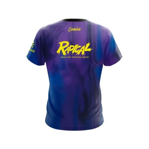 Radical Evil Eye Pearl Semi-Custom CoolWick Bowling Jersey - Image 2