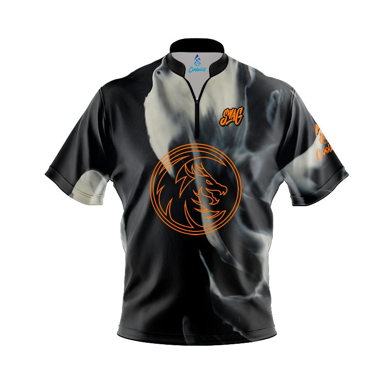 SWAG Black Dragon Hybrid Fast Track CoolWick Bowling Jersey