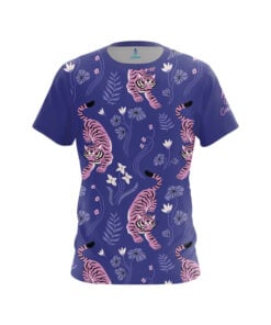 Floral Tiger CoolWick Bowling Jersey
