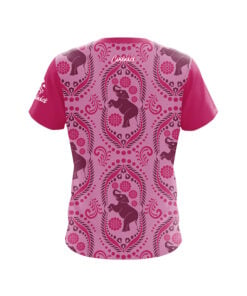 Alternative view of Pink Tribe CoolWick Bowling Jersey