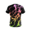 Rainbow Geometric Graffiti CoolWick Bowling Jersey - Image 2