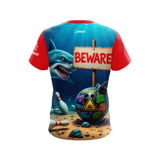 Sharking CoolWick Bowling Jersey - Image 2