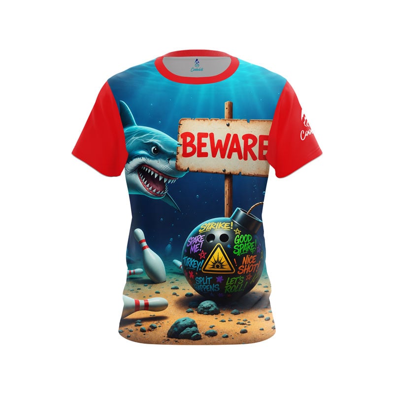 Sharking CoolWick Bowling Jersey