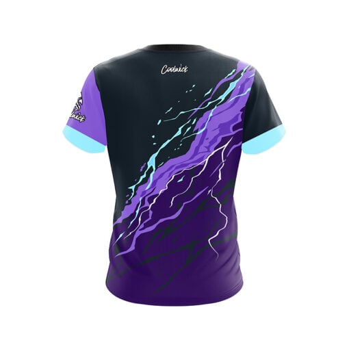 Violet Voltage CoolWick Bowling Jersey - Image 2
