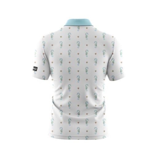 CoolWick Seahorses Everyday Button Polo - Image 2