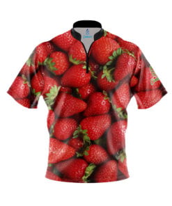 Strawberries Fast Track CoolWick Bowling Jersey