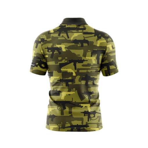 CoolWick Tactical Camo Everyday Button Polo - Image 2