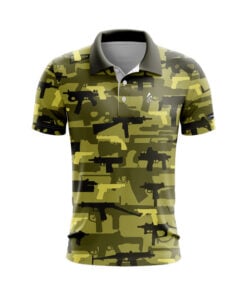 CoolWick Tactical Camo Everyday Button Polo