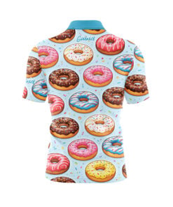 Alternative view of Blue Doughnut Fast Track CoolWick Bowling Jersey