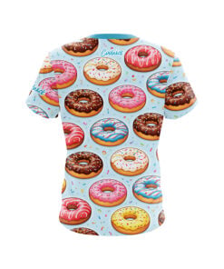 Alternative view of Blue Doughnut CoolWick Bowling Jersey