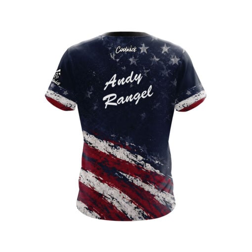 Plain Andy Rangel Freedom Strike CoolWick Bowling Jersey - Image 2