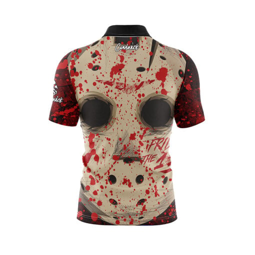 Camp Crystal Lake Fast Track CoolWick Bowling Jersey - Image 2