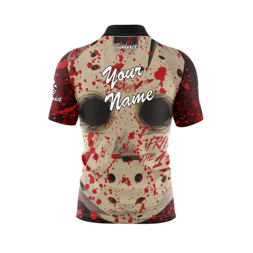 Camp Crystal Lake Fast Track CoolWick Bowling Jersey - Image 3