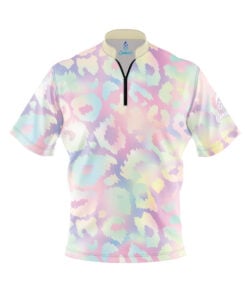 Holographic Leopard Fast Track CoolWick Bowling Jersey