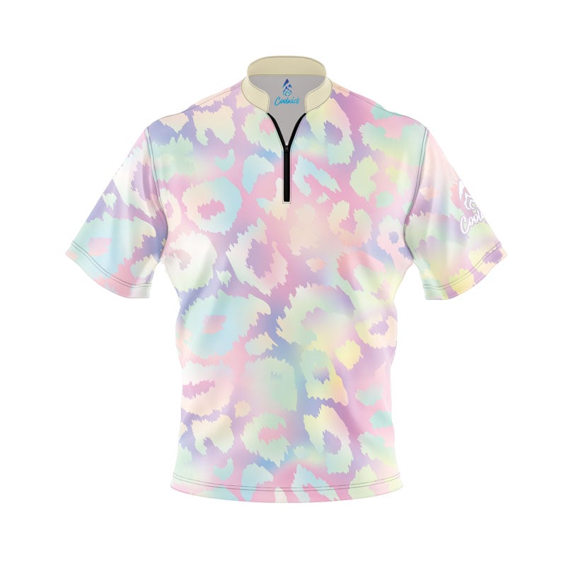 Holographic Leopard Fast Track CoolWick Bowling Jersey