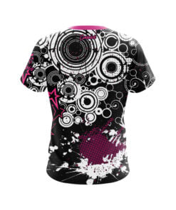 Alternative view of Jennifer Mauerman Stereo Love Pink CoolWick Bowling Jersey