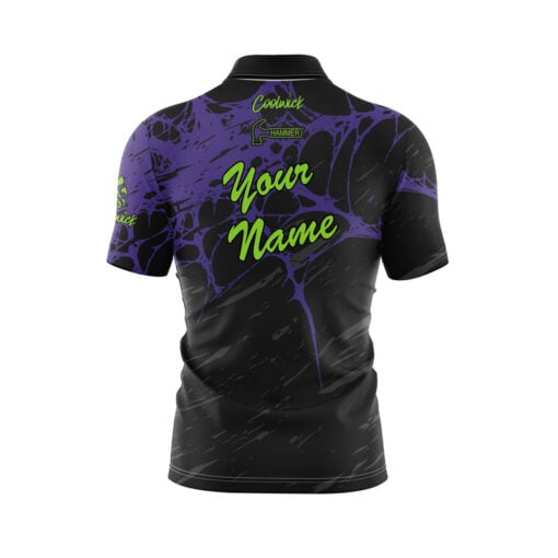 Hammer Black Widow Relic Fast Track CoolWick Bowling Jersey - Image 3