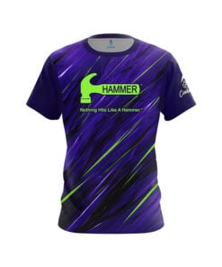 Hammer Kristina Cox Purple Velocity CoolWick Bowling Jersey
