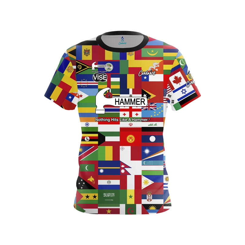 Hammer Jakob Butturff All Over the World CoolWick Bowling Jersey