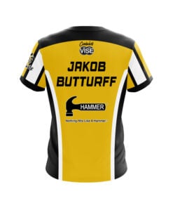 Alternative view of Hammer Jakob Butturff Racing CoolWick Bowling Jersey
